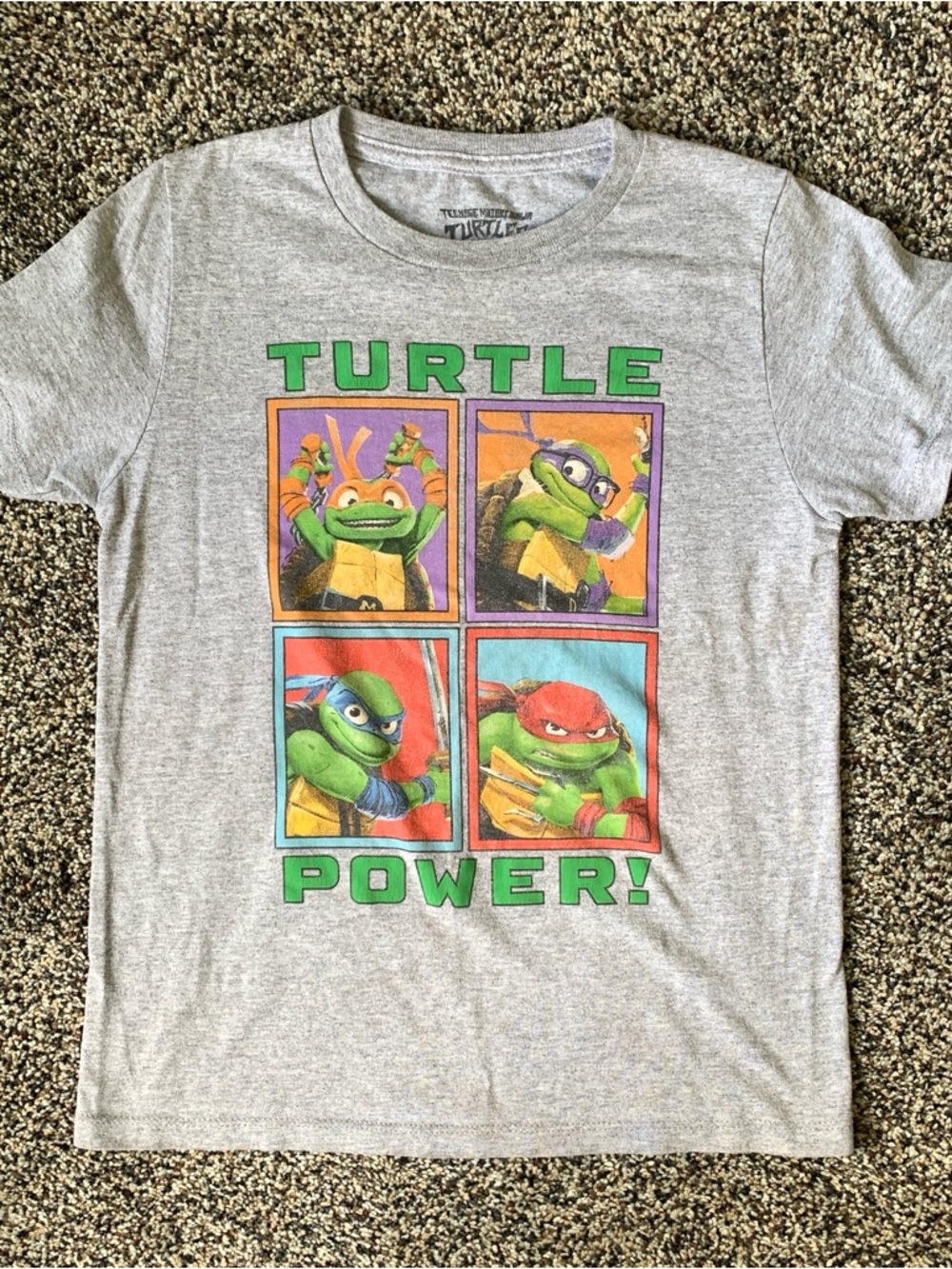 Boys Teenage Mutant Ninja Turtles "Turtle Power" graphic t-shirt Size Medium